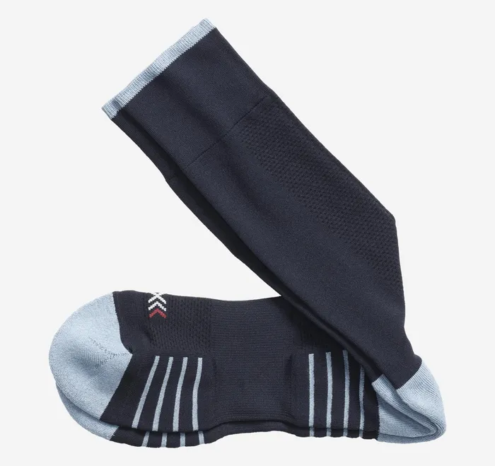 Johnston and Murphy Socks Men Xc4 Performance Crew Socks Navy