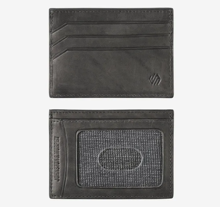 Johnston and Murphy Wallets MenBags and Leather Goods Rhodes Weekender Case Black Full Grain Johnston and Murphy Wallets MenBags and Leather Goods Rhodes Weekender Case Black Full Grain