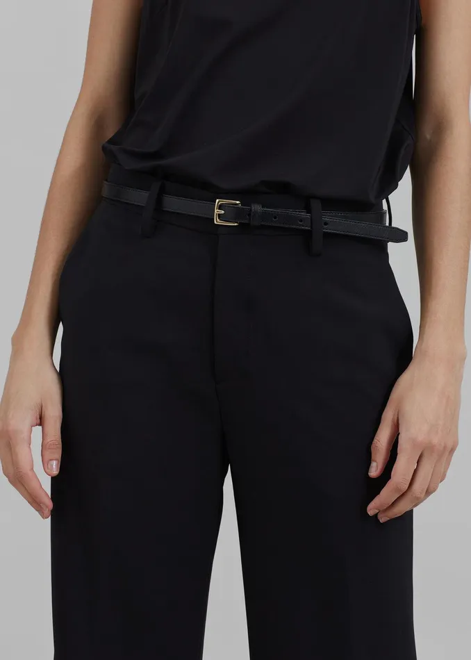 Katie Flared Pants 8211 Black Women The Frankie Shop Clothing