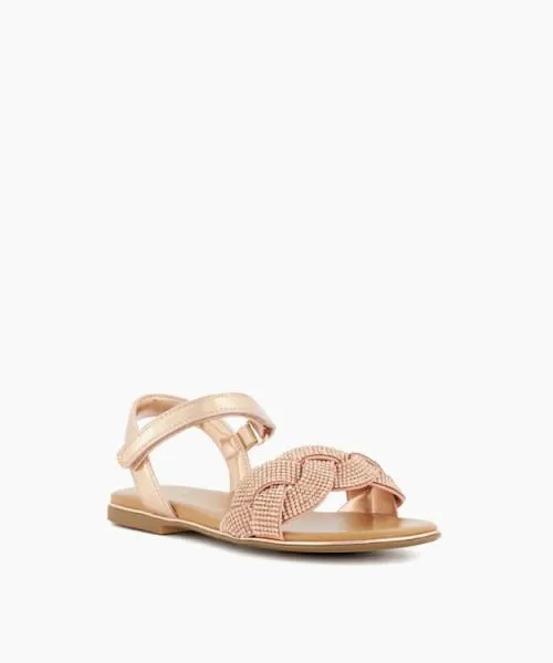 Kids Kids Dune London Nepttune 8211 Rose Gold Metallic Kids Kids Dune London Nepttune 8211 Rose Gold Metallic