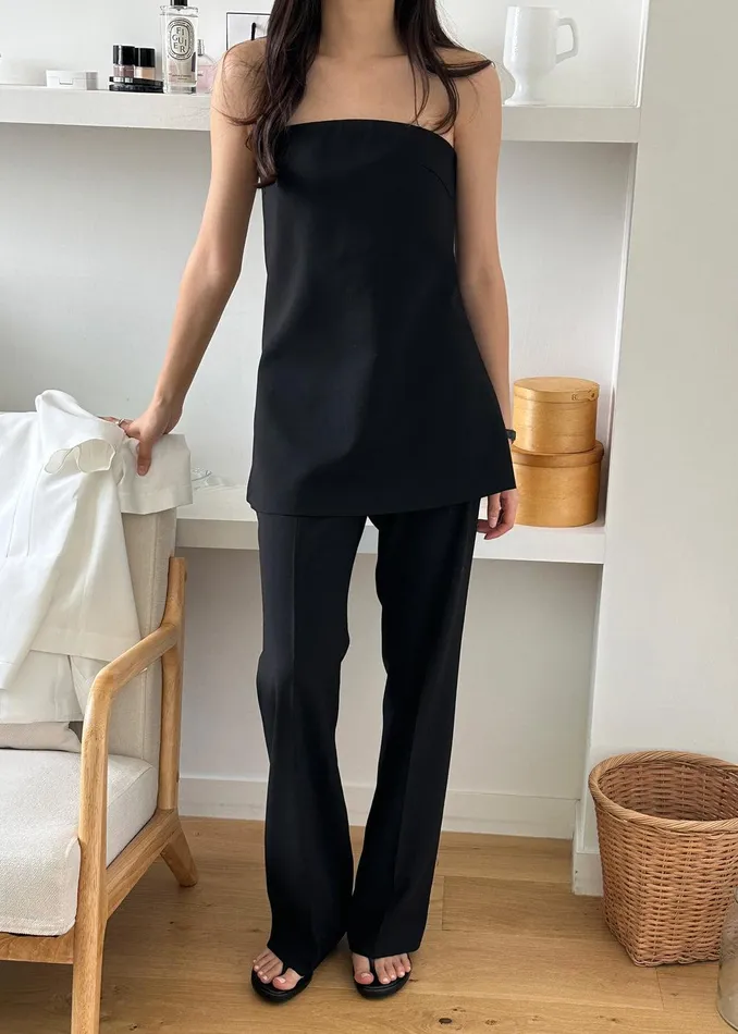 Kit Trousers 8211 Black Women The Frankie Shop Clothing