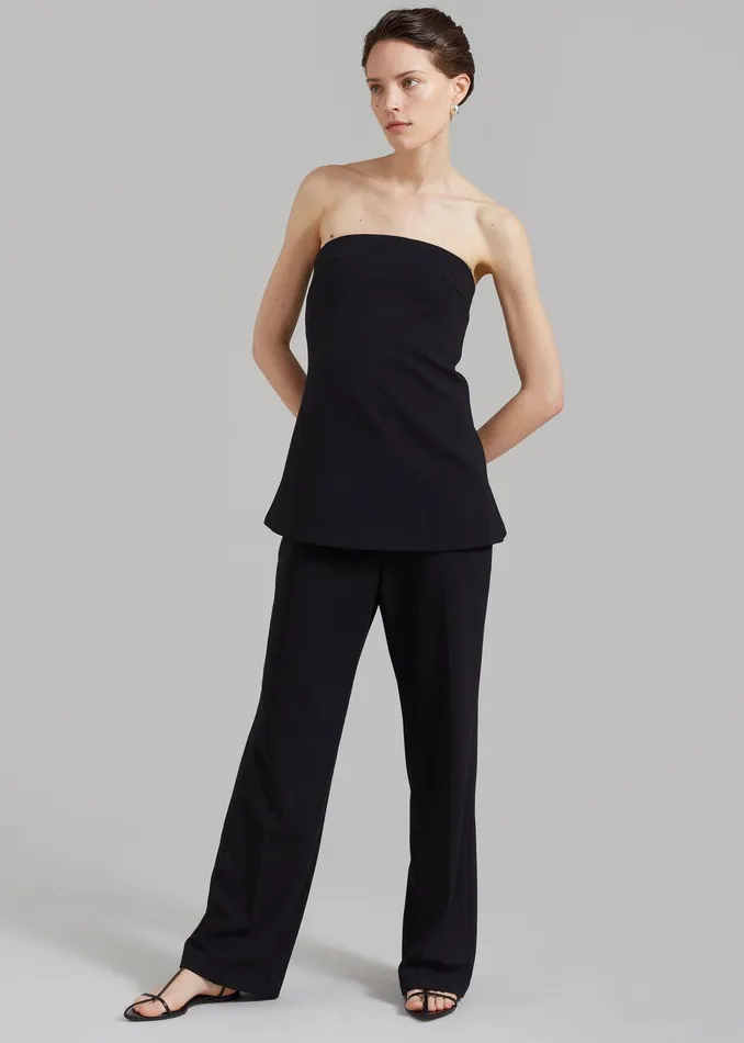 Kit Trousers 8211 Black Women The Frankie Shop Clothing