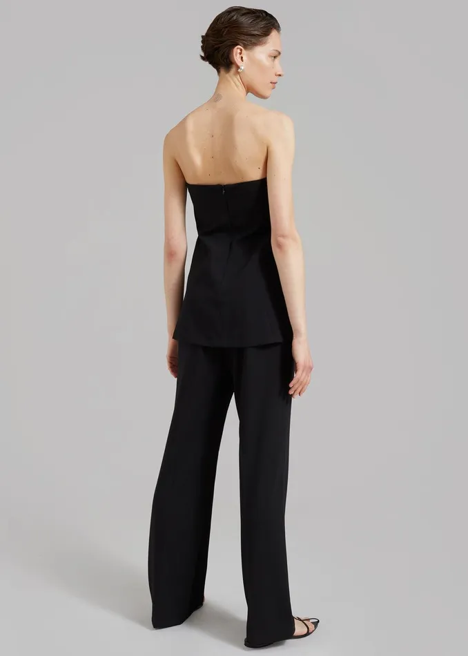 Kit Trousers 8211 Black Women The Frankie Shop Clothing