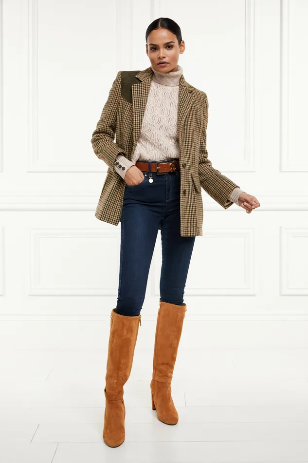 Knitwear Womens Cotswold Roll Neck Knit Oatmeal Holland Cooper Knitwear Womens Cotswold Roll Neck Knit Oatmeal Holland Cooper