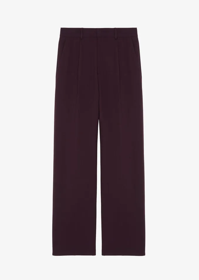 Kylen Trousers 8211 Prune Women The Frankie Shop Clothing