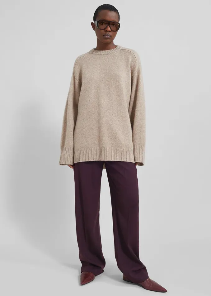 Kylen Trousers 8211 Prune Women The Frankie Shop Clothing