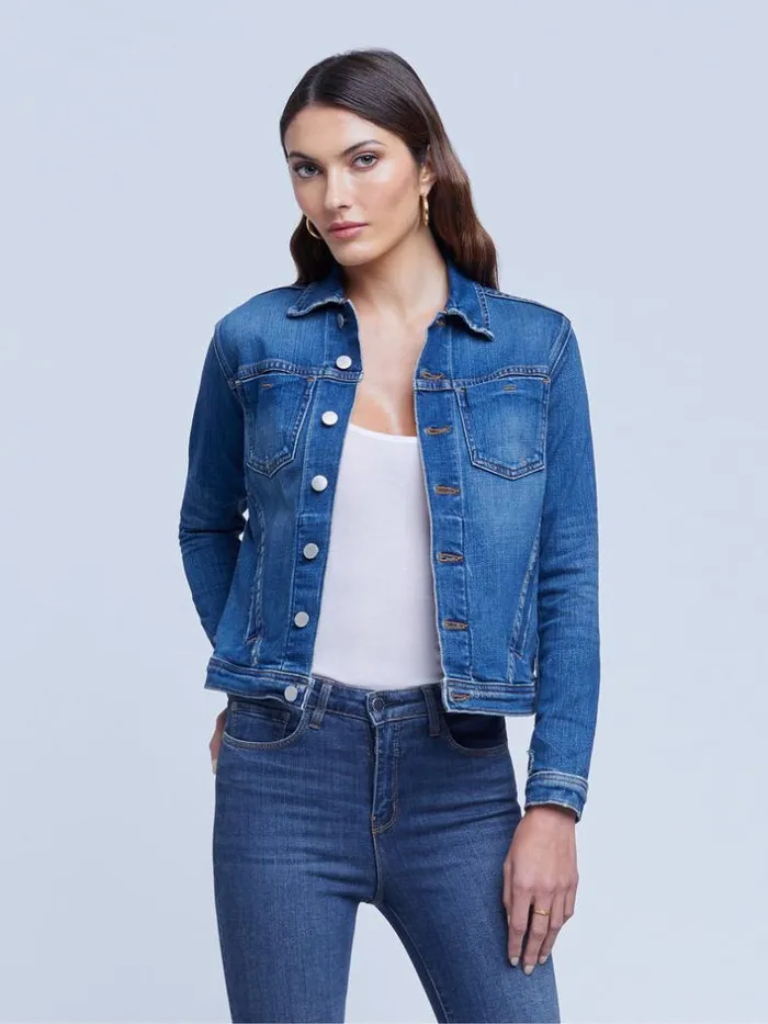 L039Agence Blazers and Jackets Women Celine Jacket Authentique Distressed