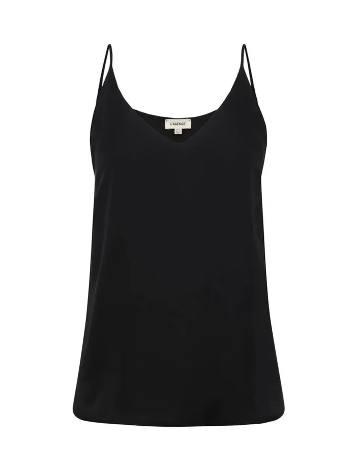 L039Agence Essentials Women Gabriella Camisole Tank Black