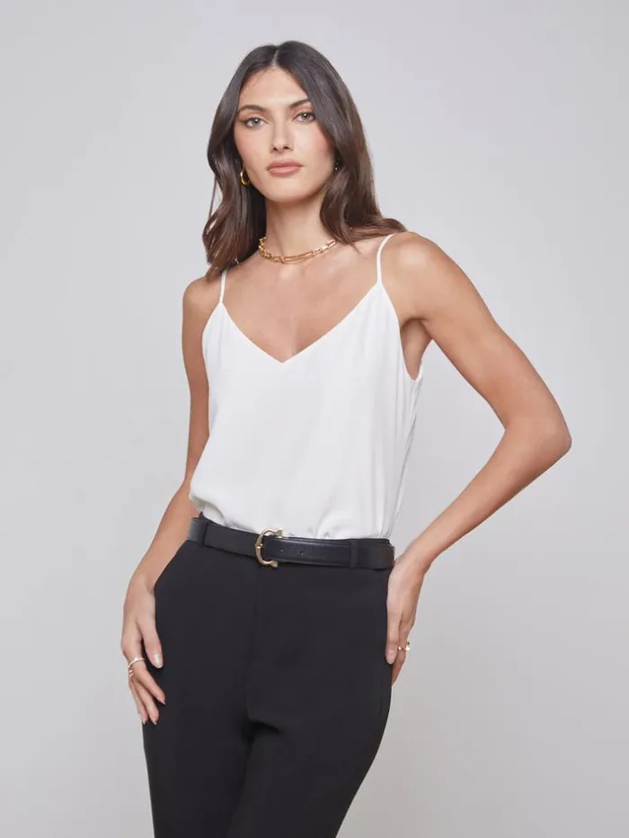 L039Agence Essentials Women Gabriella Camisole Tank Ivory