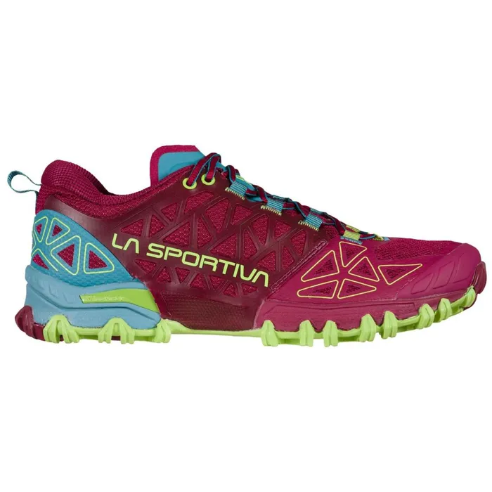 La Sportiva Mountain Running Bushido II Woman Red PlumTopaz 8211 Women La Sportiva Mountain Running Bushido II Woman Red PlumTopaz 8211 Women
