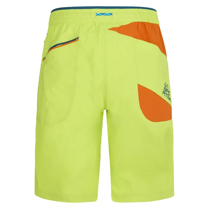La Sportiva Shorts Belay Short M Lime PunchStorm Blue 8211 Men La Sportiva Shorts Belay Short M Lime PunchStorm Blue 8211 Men