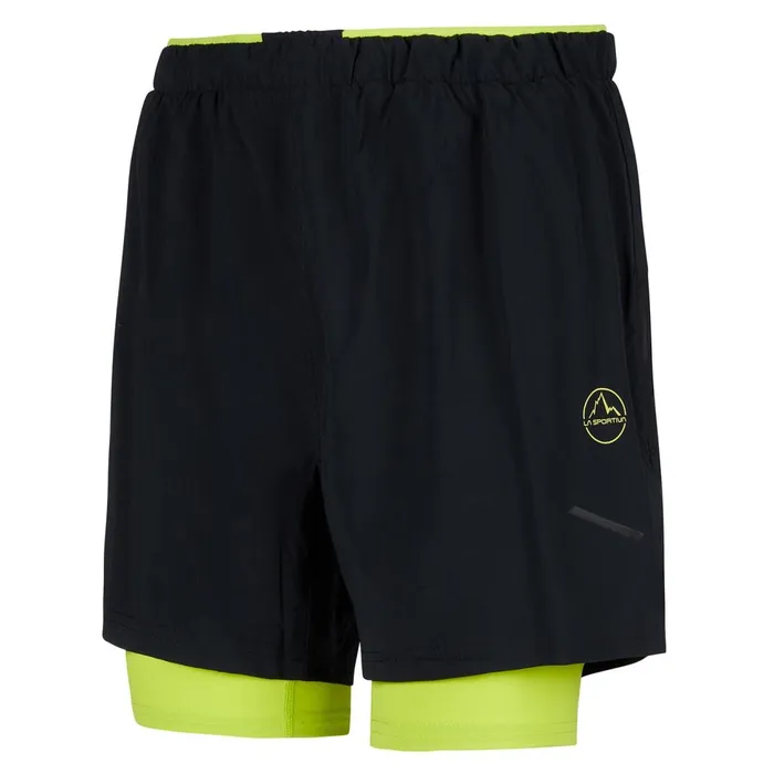 La Sportiva Shorts Trail Bite Short M BlackLime Punch 8211 Men