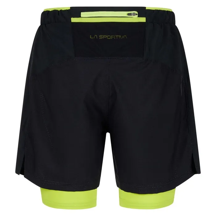 La Sportiva Shorts Trail Bite Short M BlackLime Punch 8211 Men La Sportiva Shorts Trail Bite Short M BlackLime Punch 8211 Men