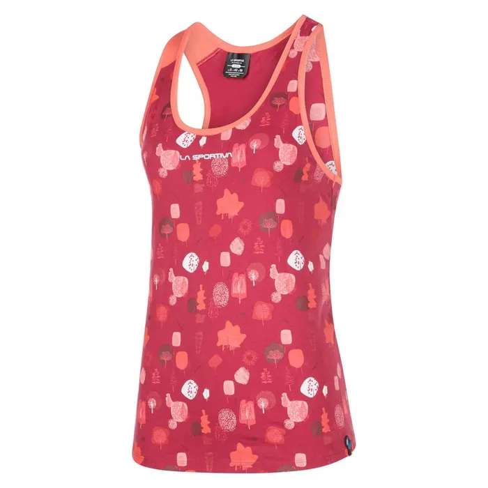 La Sportiva Tshirt Botanic Tank W VelvetFlamingo 8211 Women