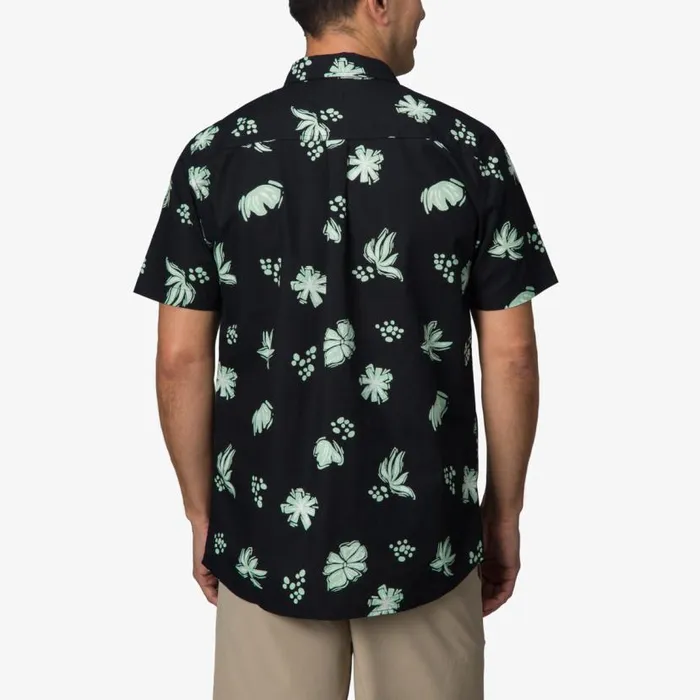 Lawson Short Sleeve Shirt Caviar Men Reef Shirts