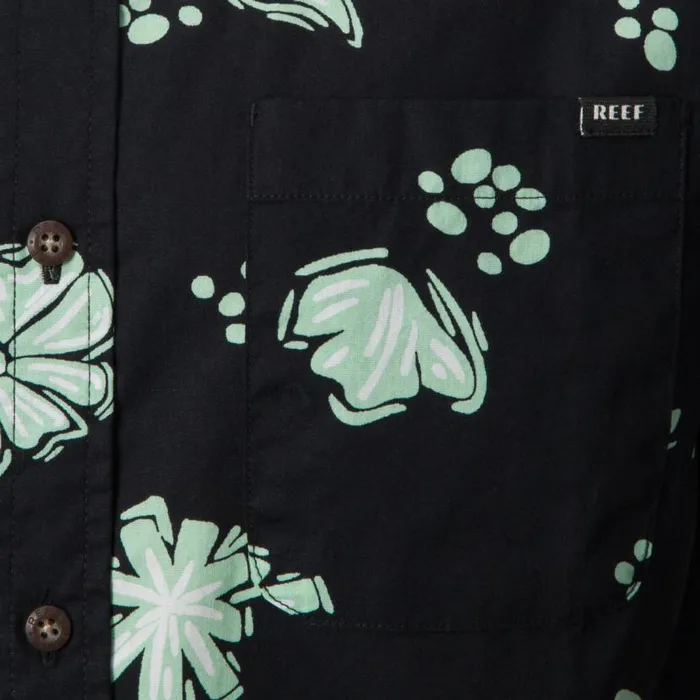 Lawson Short Sleeve Shirt Caviar Men Reef Shirts