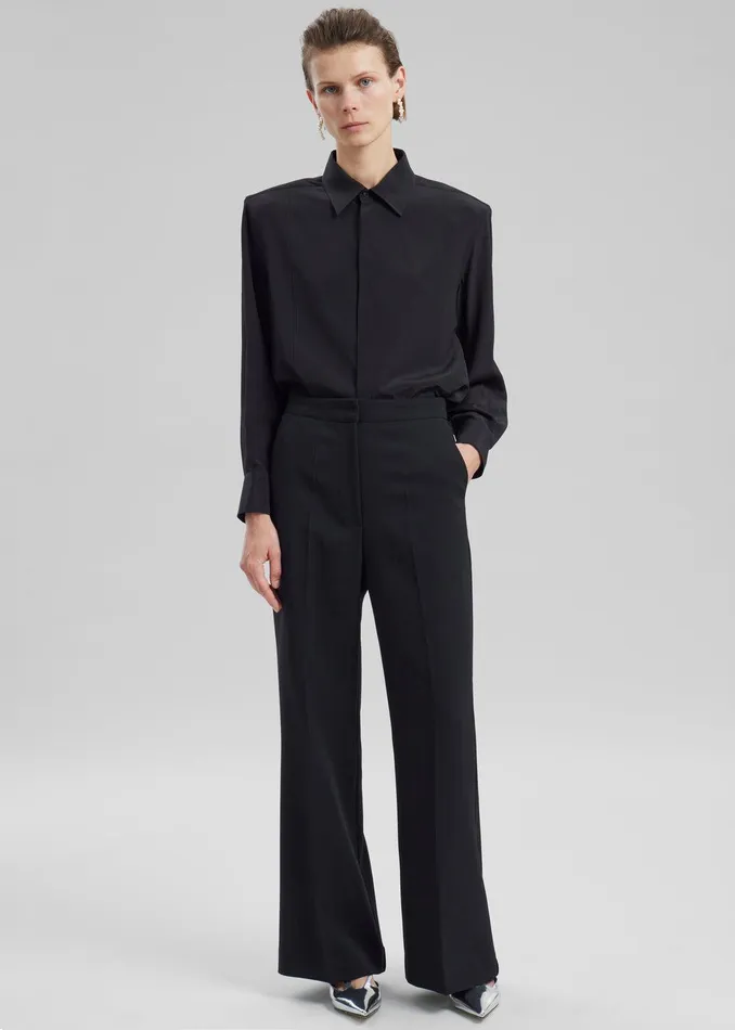 Layne Trousers 8211 Black Women The Frankie Shop Clothing