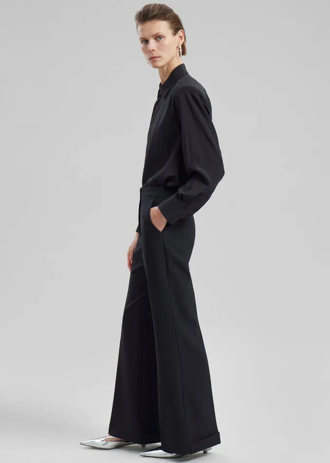 Layne Trousers 8211 Black Women The Frankie Shop Clothing