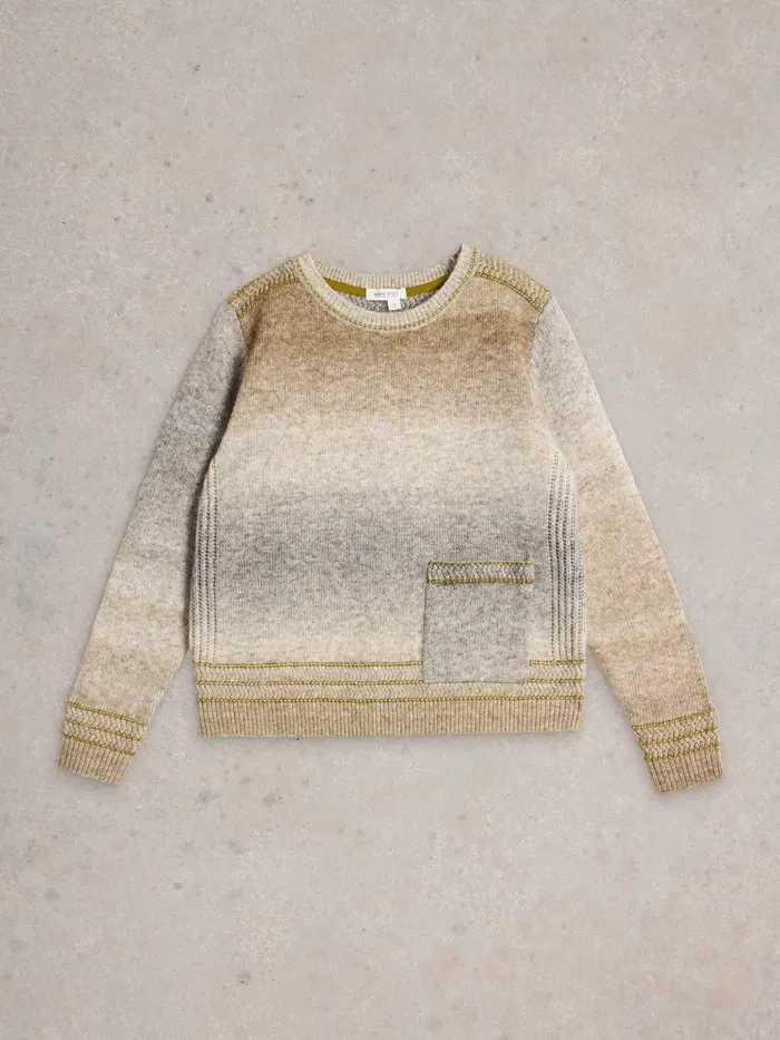 LILBET JUMPER Natural Multi Women White Stuff Knitwear LILBET JUMPER Natural Multi Women White Stuff Knitwear