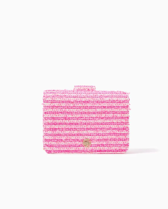 Lilly Pulitzer Bags Emmeline Tweed Crossbody Bag Pink Palms Fantasy Tweed 8211 Women Lilly Pulitzer Bags Emmeline Tweed Crossbody Bag Pink Palms Fantasy Tweed 8211 Women