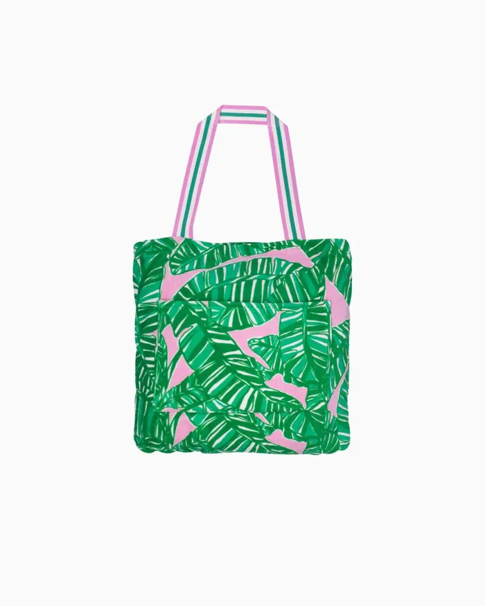 Lilly Pulitzer Bags Towel Tote Resort White Pb Anniversary Toile 8211 Women
