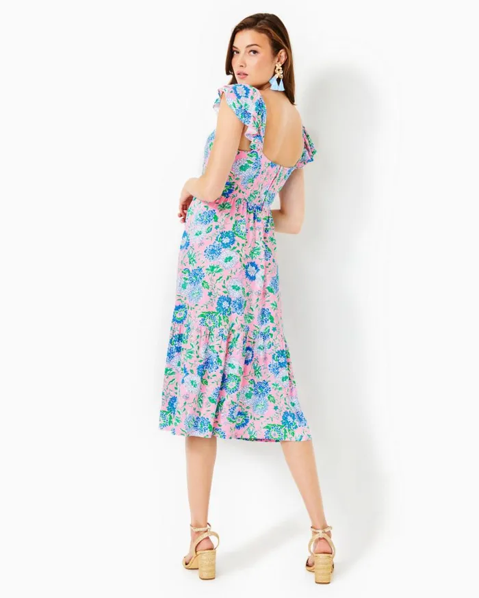 Lilly Pulitzer Dresses Bayleigh Midi Dress Conch Shell Pink Rumor Has It 8211 Women Lilly Pulitzer Dresses Bayleigh Midi Dress Conch Shell Pink Rumor Has It 8211 Women
