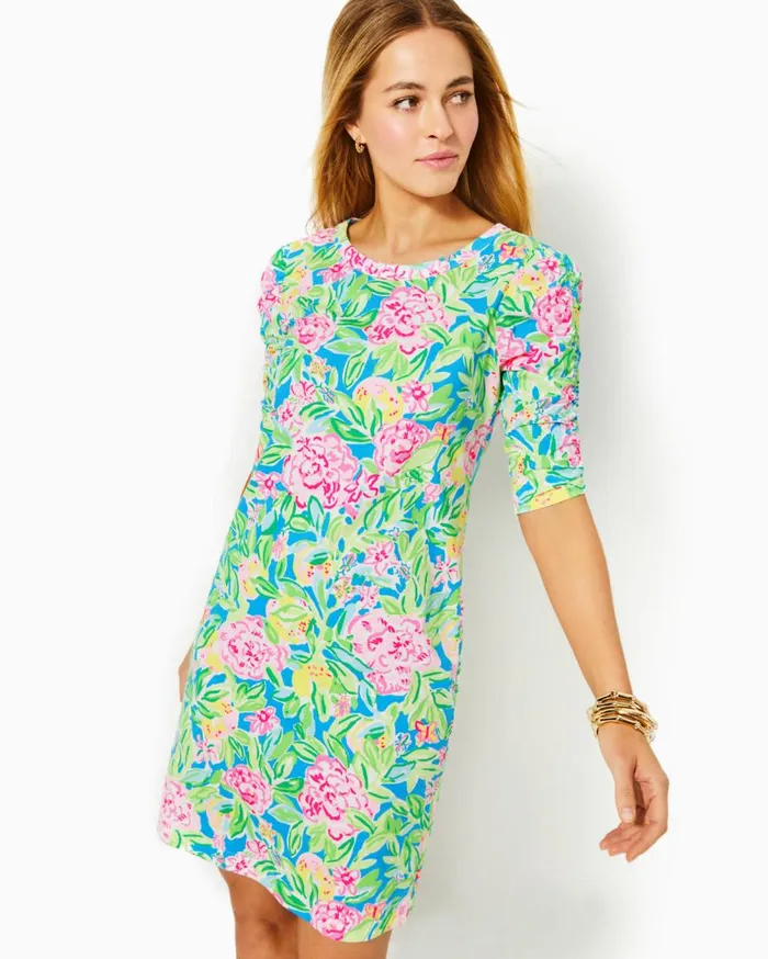 Lilly Pulitzer Dresses Belden TShirt Dress Multi Grove Garden 8211 Women