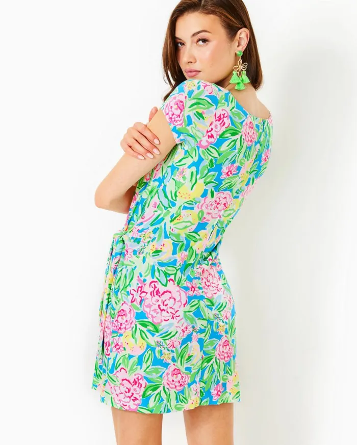 Lilly Pulitzer Dresses Bryson Skirted Romper Multi Grove Garden 8211 Women