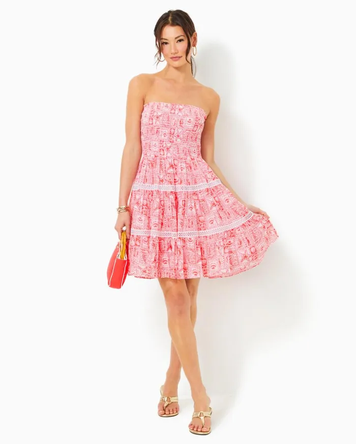 Lilly Pulitzer Dresses Calla Long Sleeve VNeck Dress Roxie Pink Worth A Look 8211 Women Lilly Pulitzer Dresses Calla Long Sleeve VNeck Dress Roxie Pink Worth A Look 8211 Women