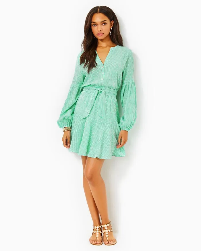 Lilly Pulitzer Dresses Carla Striped Dress Spearmint Harbor Stripe 8211 Women Lilly Pulitzer Dresses Carla Striped Dress Spearmint Harbor Stripe 8211 Women