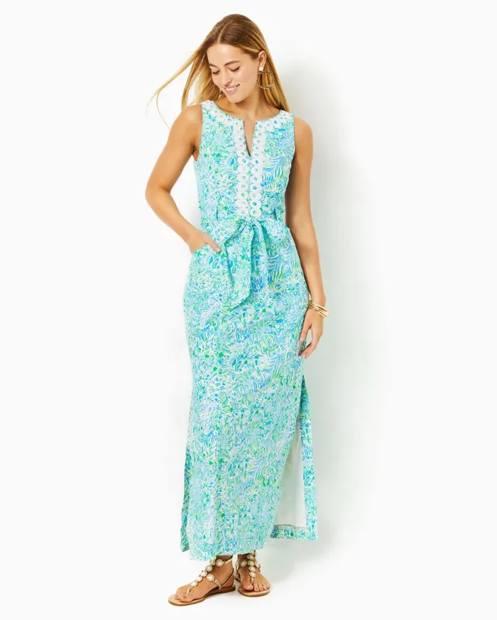 Lilly Pulitzer Dresses Gulianna Cotton Maxi Shift Dress Multi Spring In Your Step 8211 Women Lilly Pulitzer Dresses Gulianna Cotton Maxi Shift Dress Multi Spring In Your Step 8211 Women