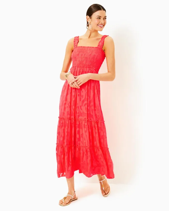 Lilly Pulitzer Dresses Gulianna Cotton Maxi Shift Dress Multi Spring In Your Step 8211 Women Lilly Pulitzer Dresses Gulianna Cotton Maxi Shift Dress Multi Spring In Your Step 8211 Women