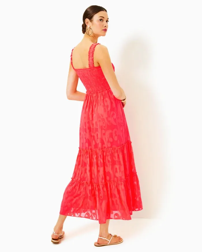 Lilly Pulitzer Dresses Gulianna Cotton Maxi Shift Dress Multi Spring In Your Step 8211 Women Lilly Pulitzer Dresses Gulianna Cotton Maxi Shift Dress Multi Spring In Your Step 8211 Women