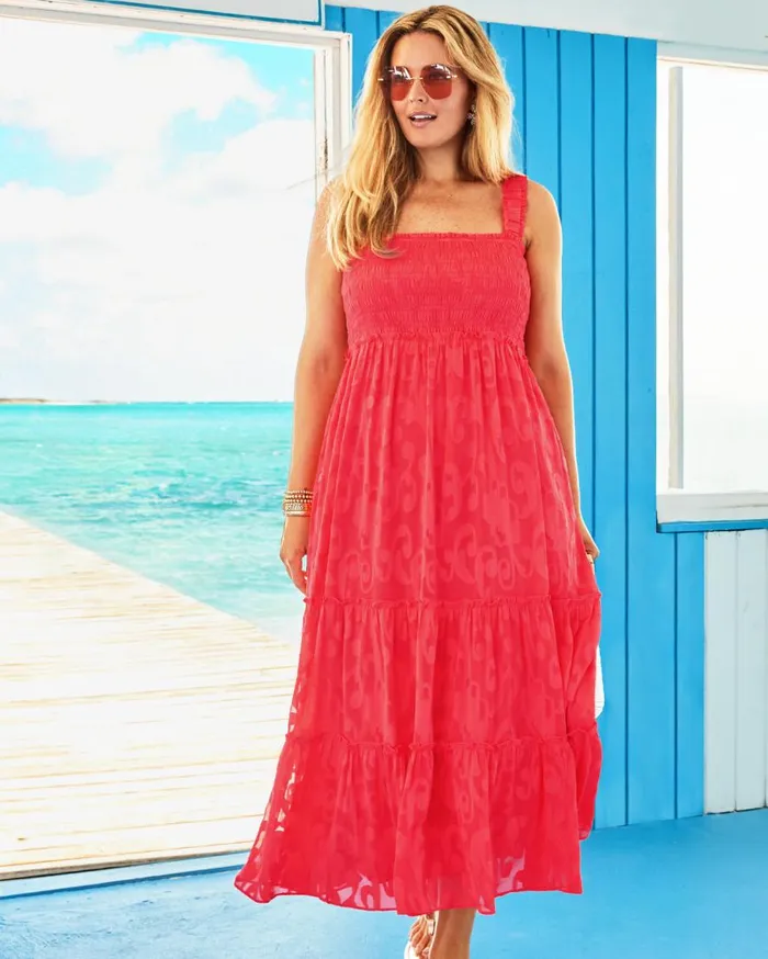 Lilly Pulitzer Dresses Gulianna Cotton Maxi Shift Dress Multi Spring In Your Step 8211 Women Lilly Pulitzer Dresses Gulianna Cotton Maxi Shift Dress Multi Spring In Your Step 8211 Women