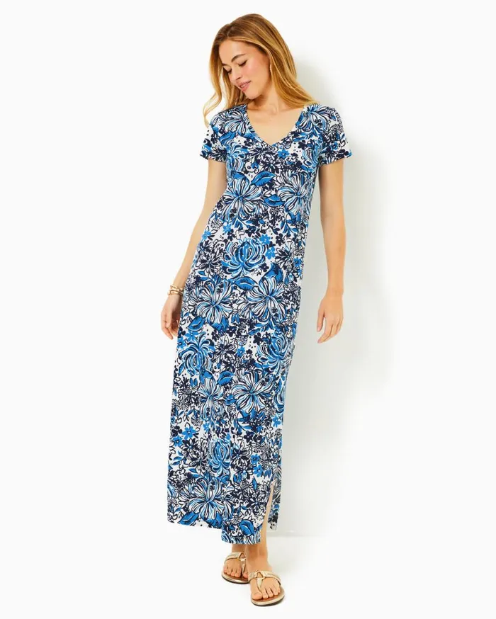 Lilly Pulitzer Dresses Gulianna Cotton Maxi Shift Dress Multi Spring In Your Step 8211 Women Lilly Pulitzer Dresses Gulianna Cotton Maxi Shift Dress Multi Spring In Your Step 8211 Women