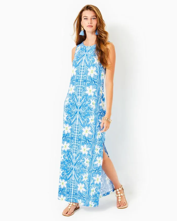Lilly Pulitzer Dresses Noelle Maxi Dress Lunar Blue My Flutter Half Engineered Knit Maxi Dre 8211 Women Lilly Pulitzer Dresses Noelle Maxi Dress Lunar Blue My Flutter Half Engineered Knit Maxi Dre 8211 Women