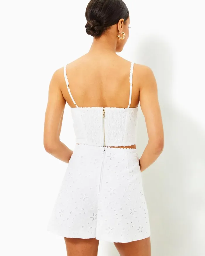 Lilly Pulitzer Dresses Winslow Eyelet Top and Maxi Skirt Set Resort White Sealife Eyelet 8211 Women Lilly Pulitzer Dresses Winslow Eyelet Top and Maxi Skirt Set Resort White Sealife Eyelet 8211 Women
