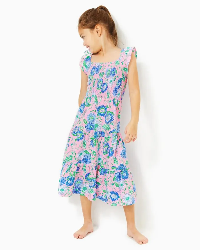 Lilly Pulitzer Girls Dresses and Rompers Girls Mini Jilly Midi Dress Resort White Glisten In The Sun 8211 Girls Lilly Pulitzer Girls Dresses and Rompers Girls Mini Jilly Midi Dress Resort White Glisten In The Sun 8211 Girls