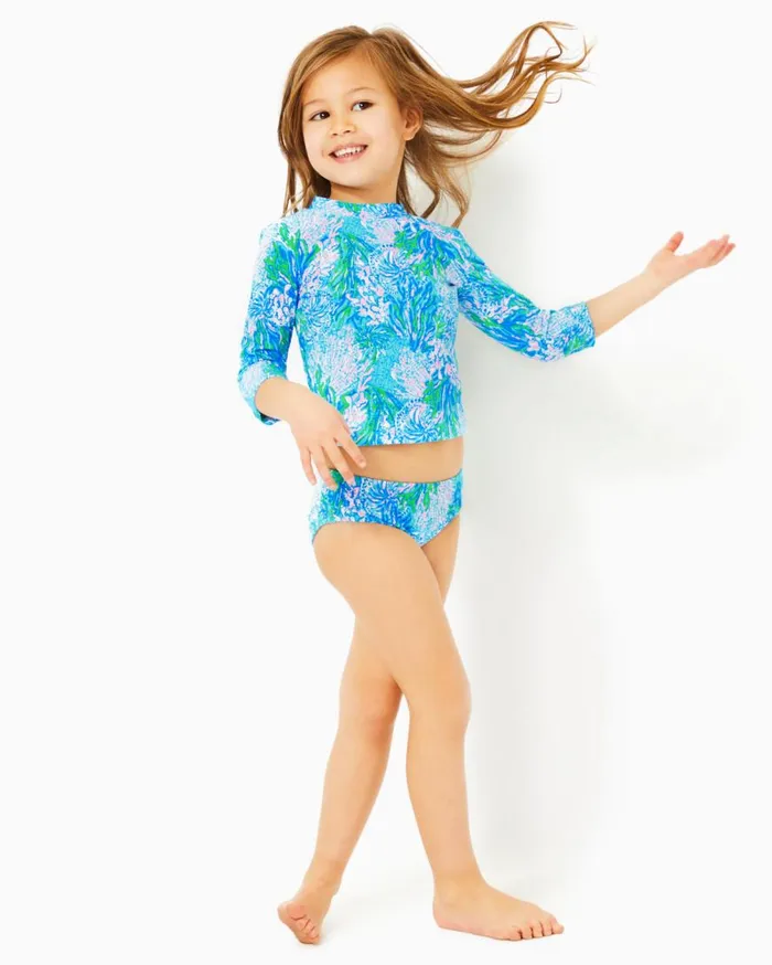 Lilly Pulitzer Girls Swim Girls Bobby Rashguard Set Las Olas Aqua Strong Current Sea 8211 Girls Lilly Pulitzer Girls Swim Girls Bobby Rashguard Set Las Olas Aqua Strong Current Sea 8211 Girls