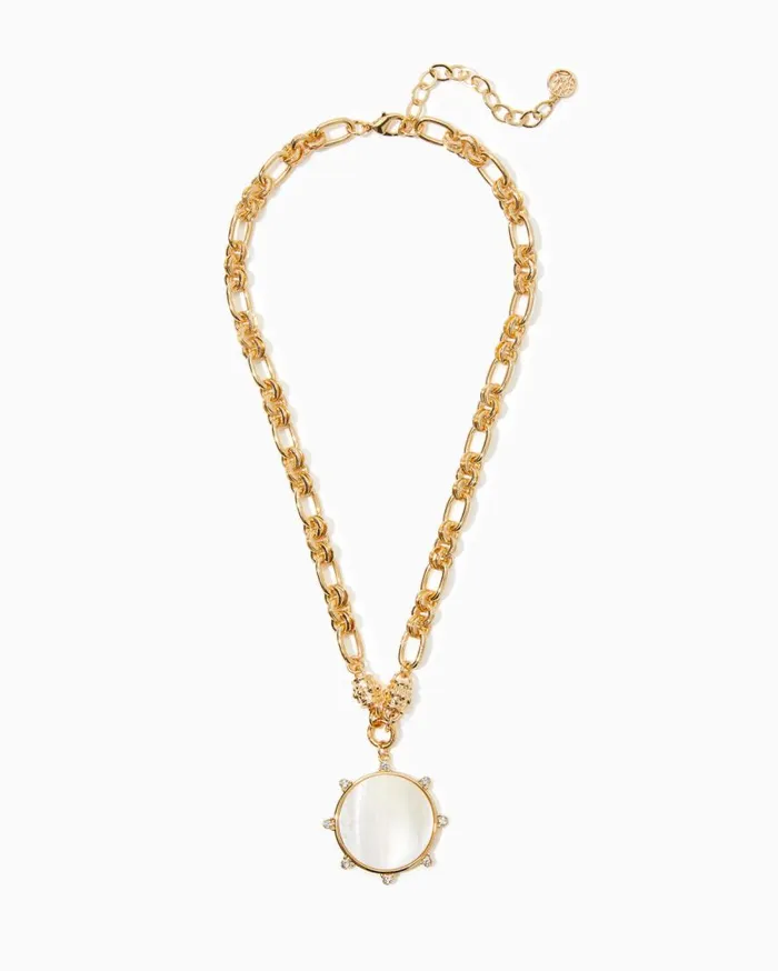 Lilly Pulitzer Jewelry A Lil Nauti Necklace Gold Metallic 8211 Women