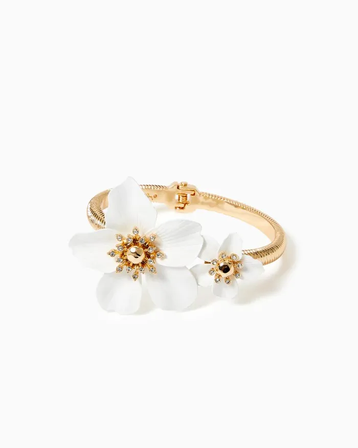 Lilly Pulitzer Jewelry Orchid Bracelet Resort White 8211 Women