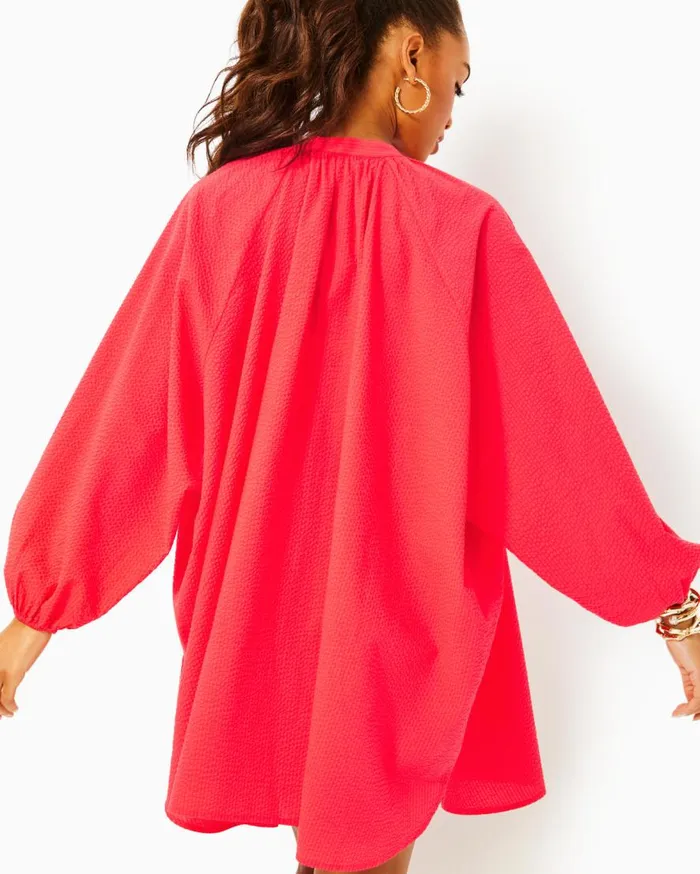 Lilly Pulitzer Swim Andrae CoverUp Mizner Red 8211 Women