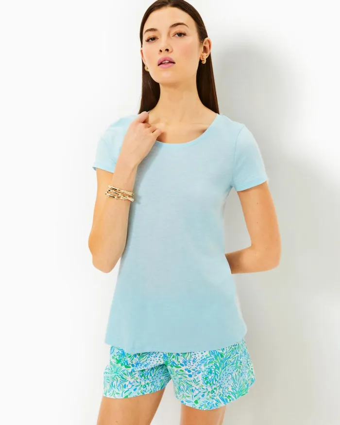 Lilly Pulitzer Tops Etta Scoop Neck Top Multi Bahamas Beachcomber 8211 Women Lilly Pulitzer Tops Etta Scoop Neck Top Multi Bahamas Beachcomber 8211 Women