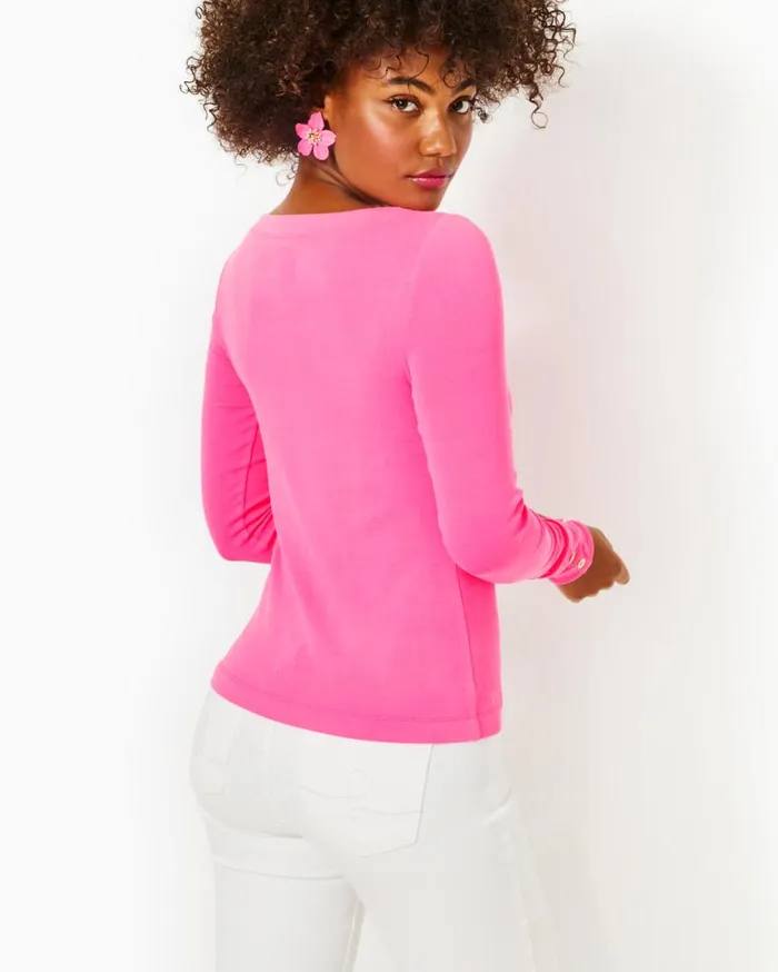 Lilly Pulitzer Tops Jadah Knit Top Roxie Pink 8211 Women