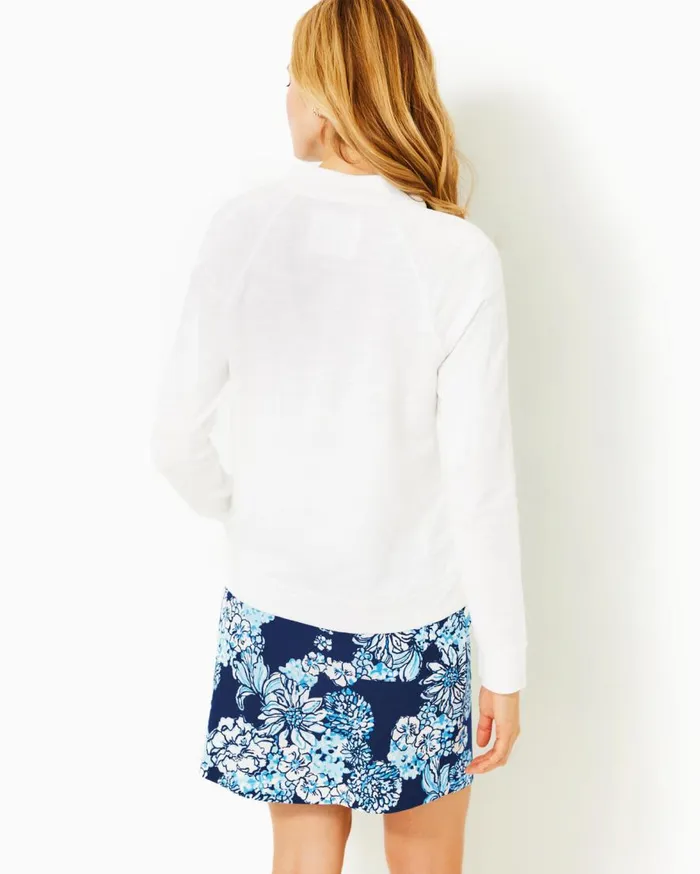 Lilly Pulitzer Tops Luxletic Ashlee HalfZip Pullover Resort White 8211 Women Lilly Pulitzer Tops Luxletic Ashlee HalfZip Pullover Resort White 8211 Women