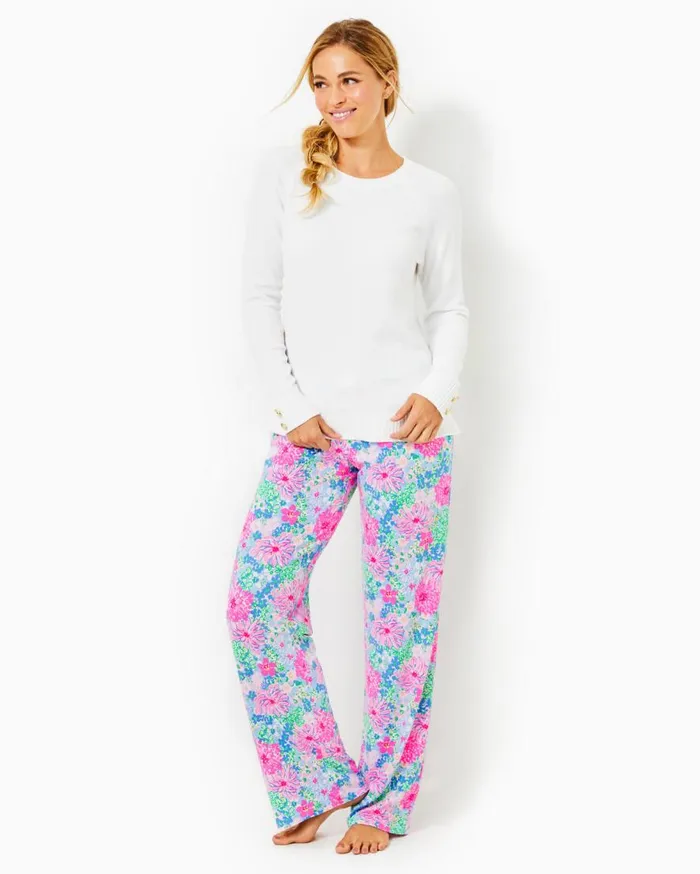 Lilly Pulitzer Tops Praxon Sweater Bon Bon Blue 8211 Women