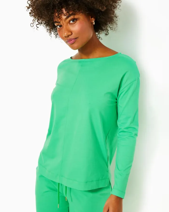 Lilly Pulitzer Tops UPF 50 Karessa Top Spearmint 8211 Women