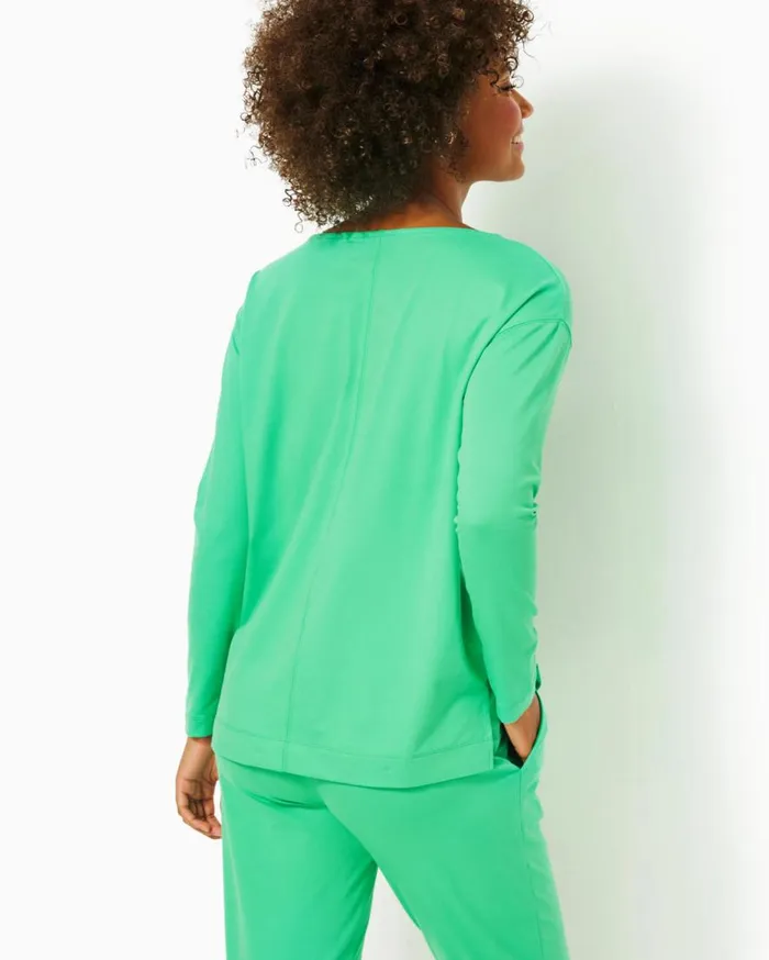Lilly Pulitzer Tops UPF 50 Karessa Top Spearmint 8211 Women