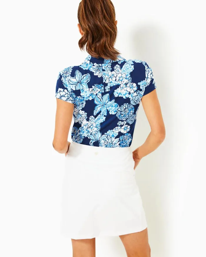 Lilly Pulitzer Tops UPF 50 Luxletic Frida Polo Multi Soiree All Day 8211 Women Lilly Pulitzer Tops UPF 50 Luxletic Frida Polo Multi Soiree All Day 8211 Women
