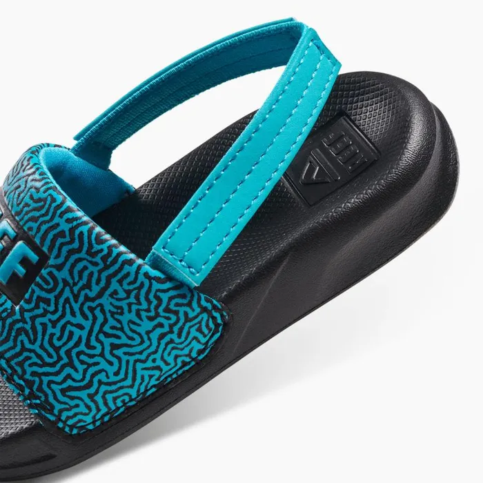 Little One Slide Blue Coral Kids Reef Littles 24 Years